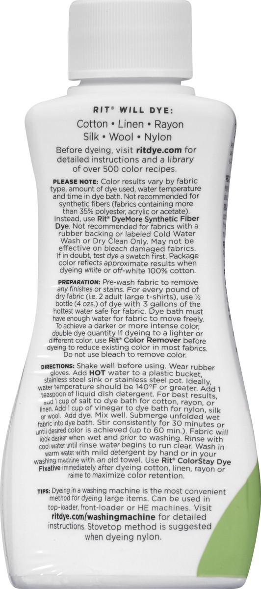 slide 8 of 10, Rit All Purpose Dye Apple Green, 8 oz