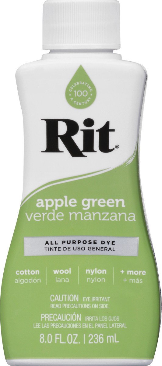 slide 9 of 10, Rit All Purpose Dye Apple Green, 8 oz