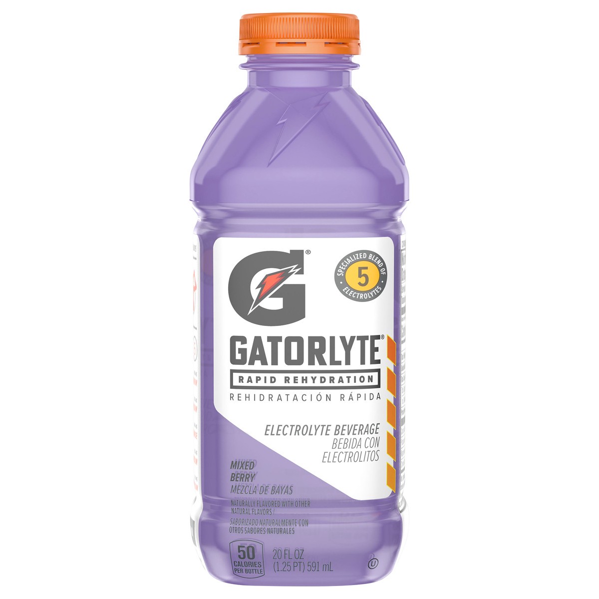 slide 5 of 6, Gatorade Electrolyte Beverage\, Mixed Berry,