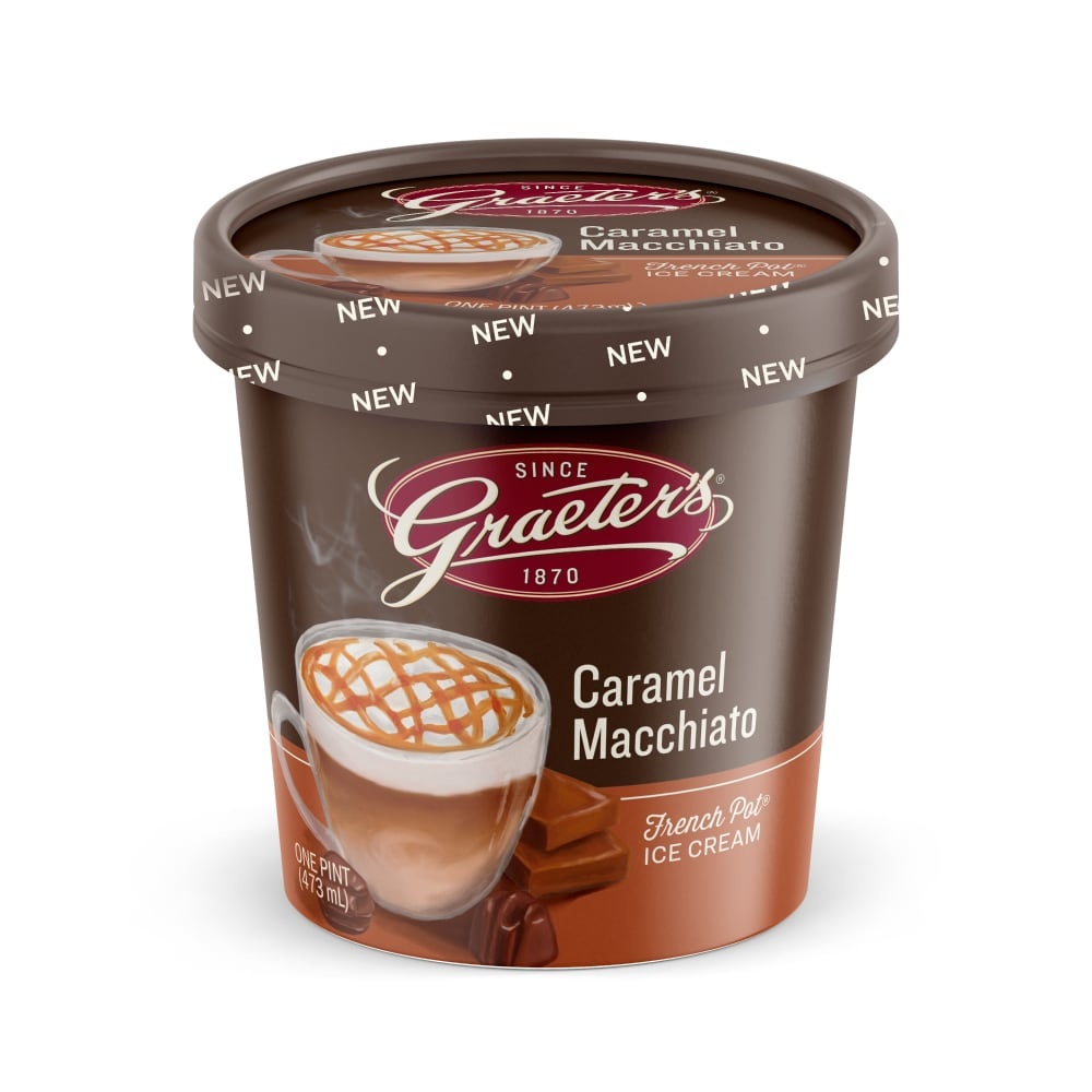 Graeter's Caramel Macchiato French Pot Ice Cream 1 pint Shipt