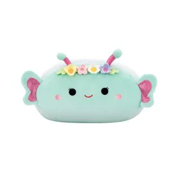 Squishmallows 12" Stackable Seafoam Green Butterfly with Flower Crown