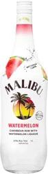 Malibu Flavored Caribbean Rum with Watermelon Liqueur 1L Bottle