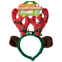 Shawshank LEDz Holiday Light Up Flashing Headband 1 Each