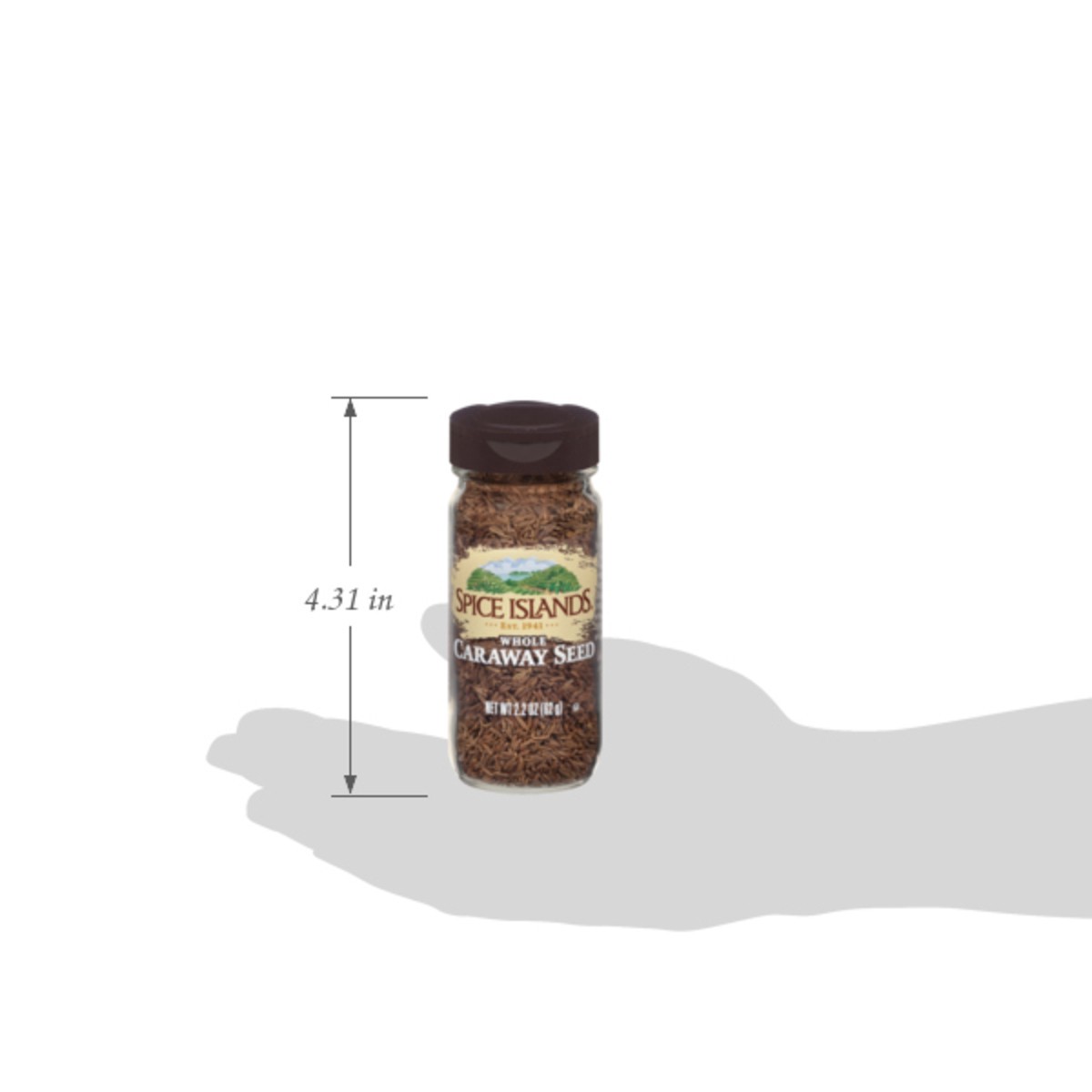 slide 2 of 9, Spice Islands Whole Caraway Seed 2.2 oz, 2.2 oz