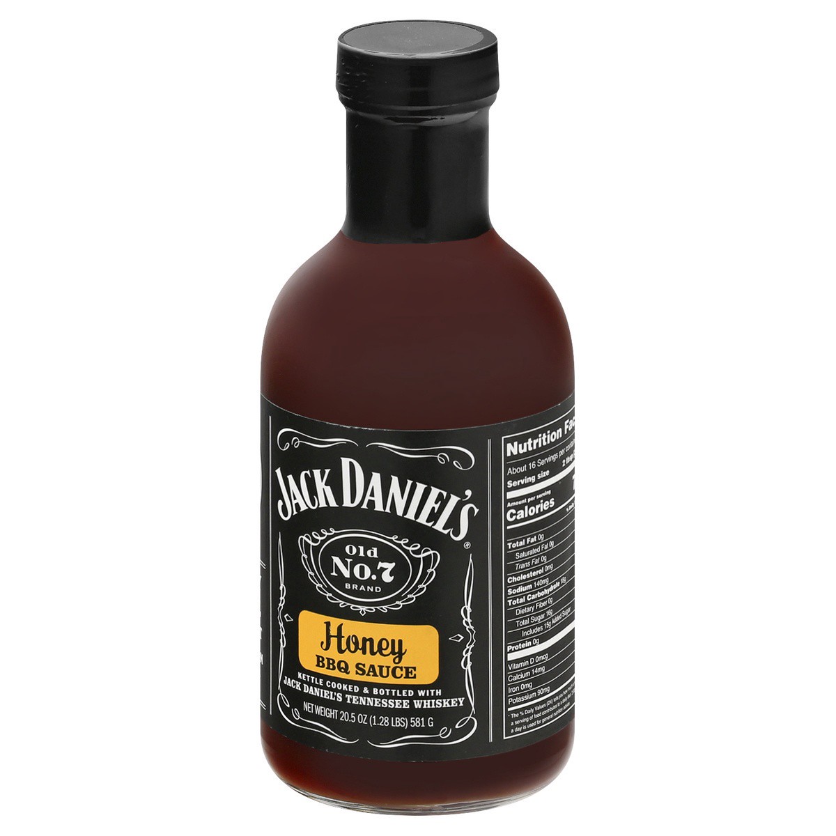 slide 3 of 9, Jack Daniel's Jack Daniels Honey Bbq Sauce, 19.5 oz