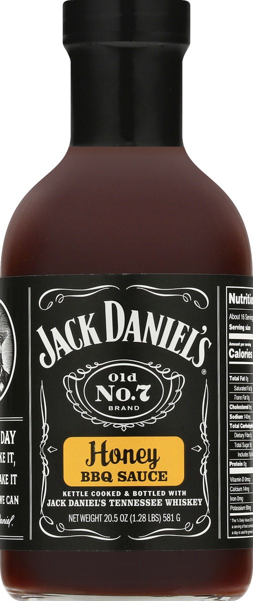 slide 6 of 9, Jack Daniel's Jack Daniels Honey Bbq Sauce, 19.5 oz