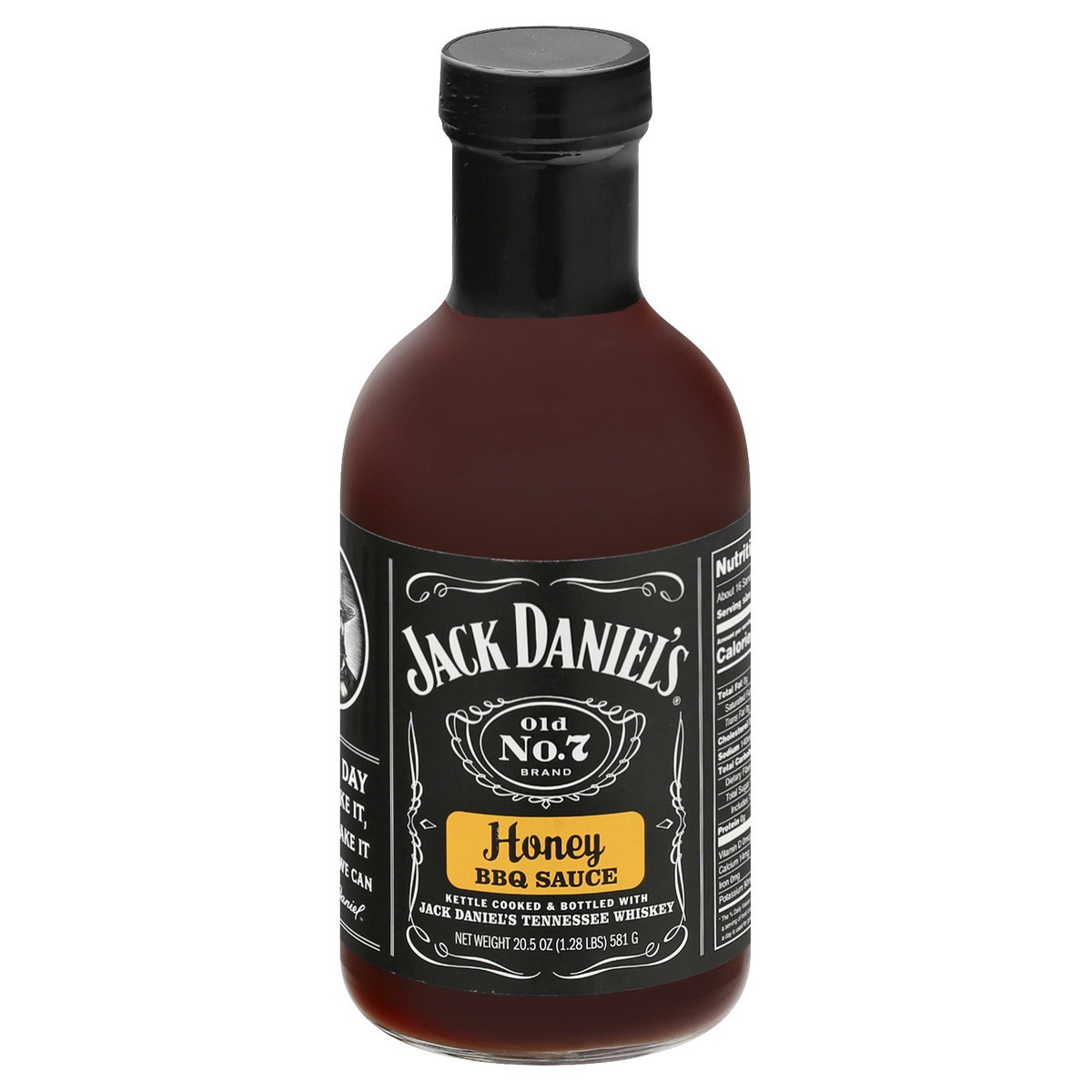 slide 1 of 9, Jack Daniel's Jack Daniels Honey Bbq Sauce, 19.5 oz