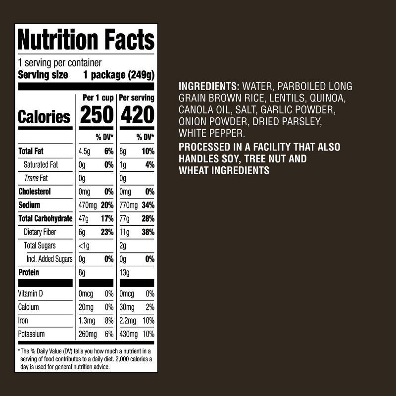 slide 4 of 4, 90 Second Whole Grain Blend with Brown Rice, Lentils & Quinoa - 8.8oz - Good & Gather™, 8.8 oz