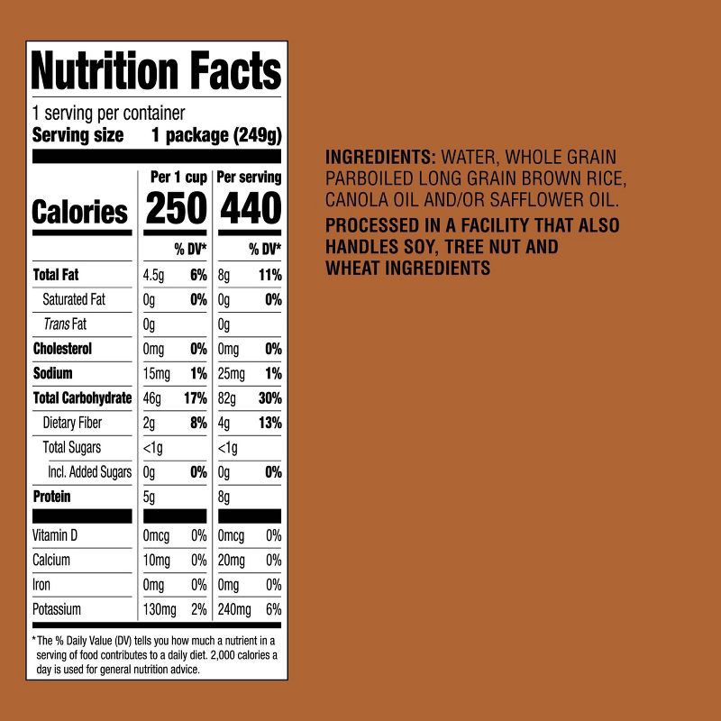 slide 4 of 4, 90 Second Whole Grain Brown Rice Microwavable Pouch - 8.8oz - Good & Gather™, 8.8 oz