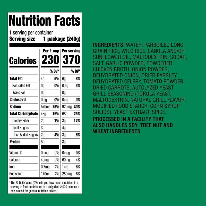 slide 4 of 4, 90 Second Long Grain & Wild Rice with Herbs & Seasonings Microwavable Pouch - 8.5oz - Good & Gather™, 8.5 oz