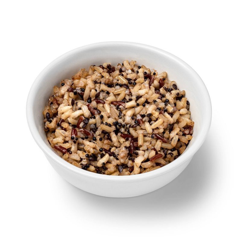 slide 2 of 4, 90 Second Brown Rice, Quinoa & Red Rice with Flaxseeds Microwavable Pouch - 8.5oz - Good & Gather™, 8.5 oz