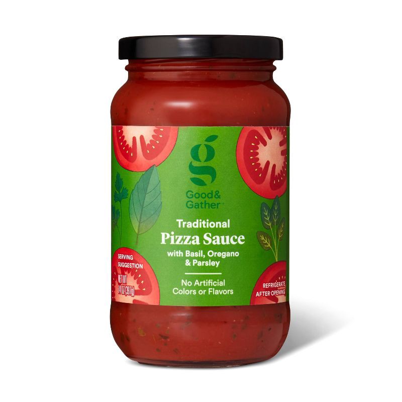 slide 1 of 3, Pizza Sauce - 14oz - Good & Gather™, 14 oz