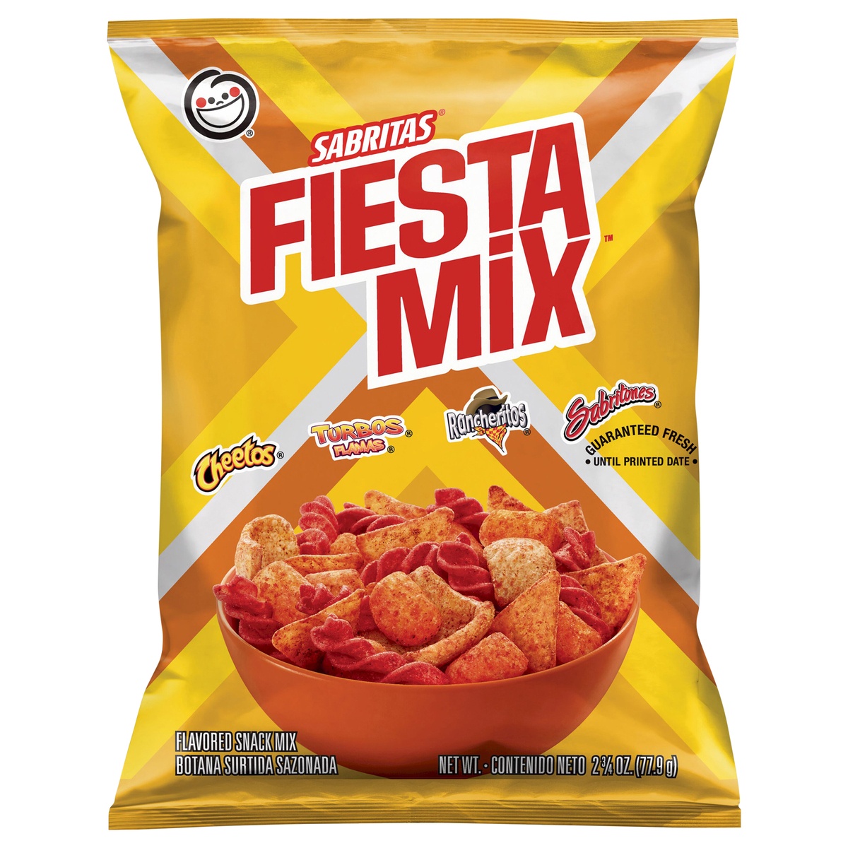 slide 1 of 1, Sabritas Fiesta Mix Flavored Snack Mix 2 3/4 Oz, 2.75 oz