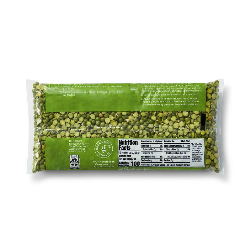 slide 3 of 4, Dry Green Split Peas - 1LB - Good & Gather™, 1 lb