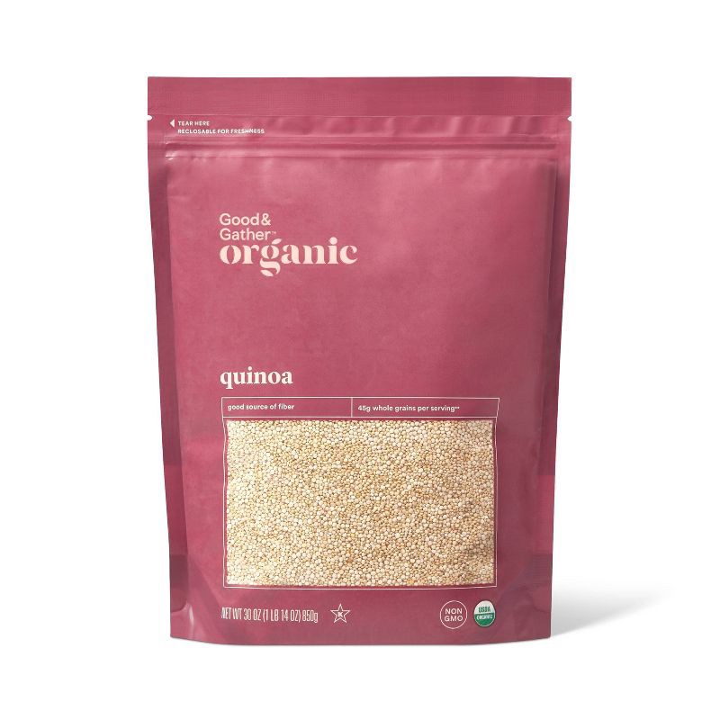 slide 1 of 4, Organic Quinoa - 30oz - Good & Gather™, 30 oz