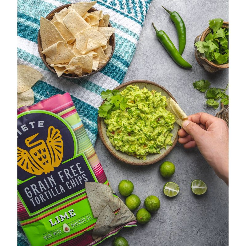 slide 3 of 6, Siete Lime Tortilla Chips - 5oz, 5 oz