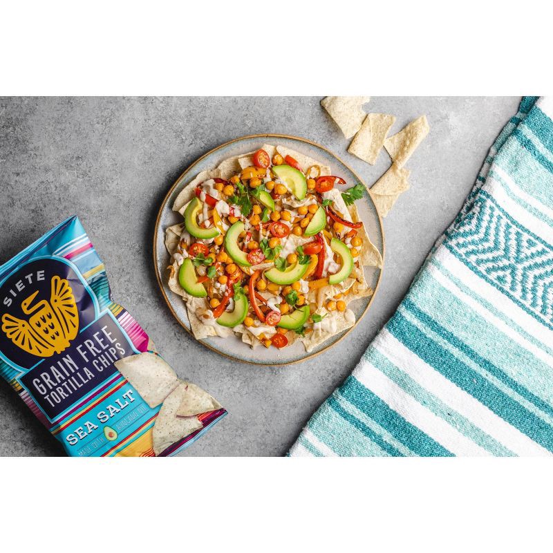 slide 3 of 4, Siete Sea Salt Tortilla Chips - 5oz, 5 oz
