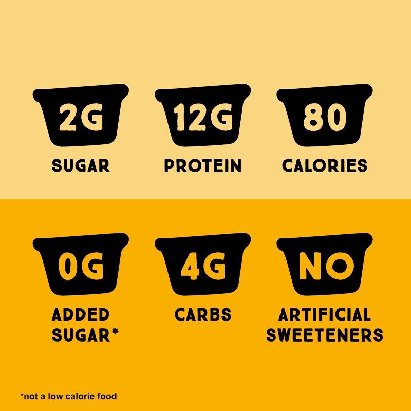 slide 3 of 9, TWO GOOD Too Good Low Fat Lower Sugar Vanilla Greek Yogurt - 4ct/5.3oz Cups, 4 ct; 5.3 oz