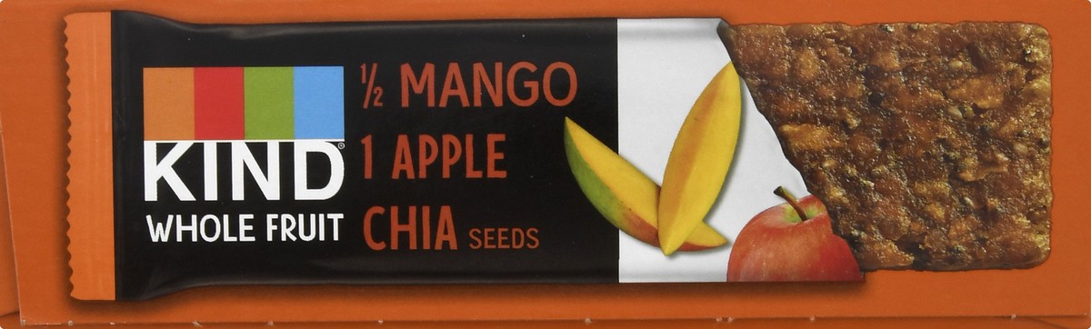 slide 6 of 13, KIND Whole Fruit Mango Apple Chia Bars 12 ea, 12 ct