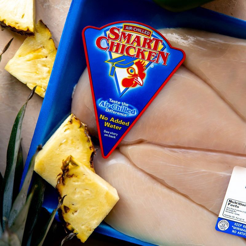 slide 3 of 9, Smart Chicken Boneless & Skinless Chicken Breast Family Pack - 1.25-3.125 lbs - price per lb, per lb
