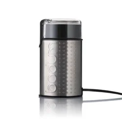 Bodum Bistro Blade Grinder - Stainless Steel: Electric Coffee & Spice Grinder, Extra Fine to Coarse, 0.5 Cup Capacity