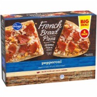 slide 1 of 7, Kroger Pepperoni French Bread Pizza, 30 oz