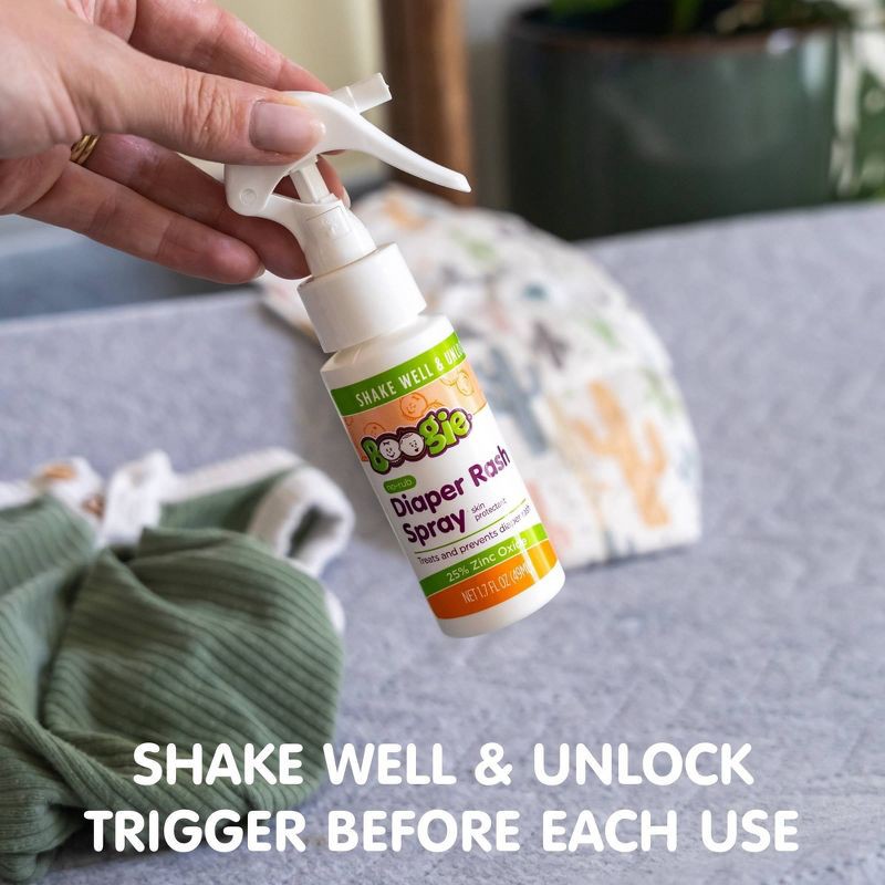 slide 8 of 12, Boogie Wipes Diaper Rash Spray - 1.7 fl oz, 1.7 fl oz