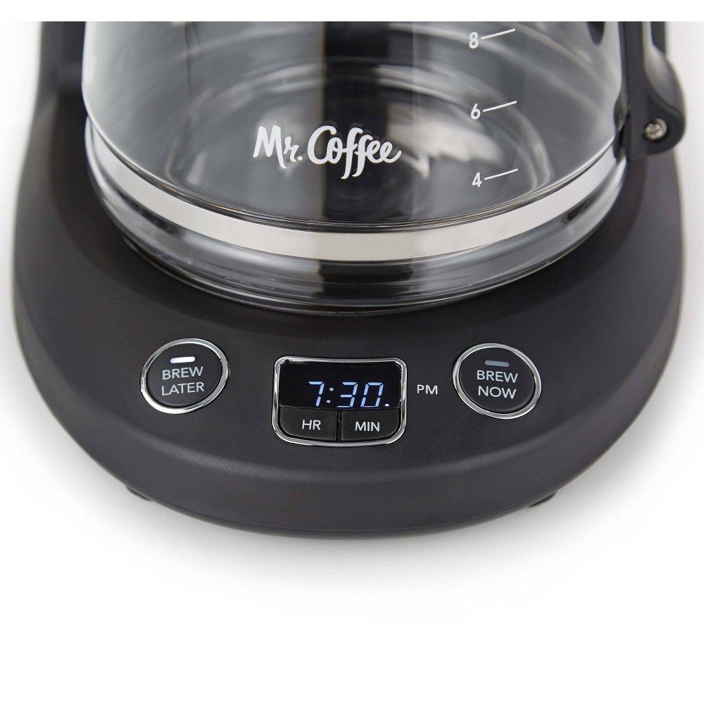 slide 4 of 6, Mr. Coffee Programmable 12-Cup Coffee Maker - Black, 1 ct