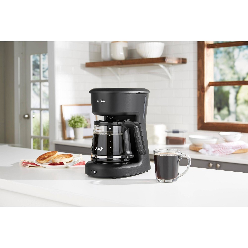 slide 6 of 8, Mr. Coffee 12 Cup Switch Coffee Maker - Black, 1 ct