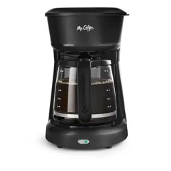 Mr. Coffee 12 Cup Switch Coffee Maker - Black: Electric Drip Machine, 900W, Brew Pause, Paper Filter, 5 oz Cup Capacity