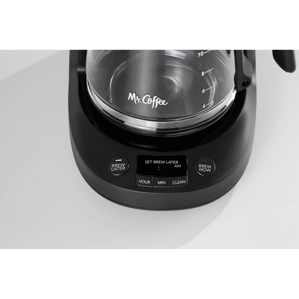 slide 9 of 11, Mr. Coffee 12 Cup Programmable Coffee Maker with Dishwashable Design, 1 ct