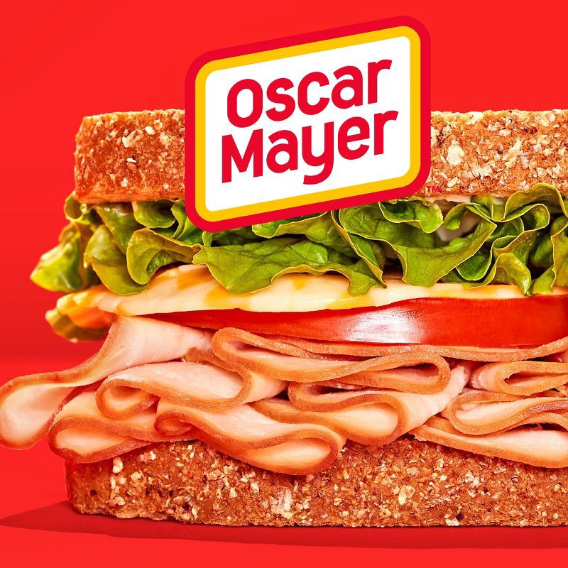 slide 4 of 10, Oscar Mayer Deli Fresh Smoked Turkey Breast Sliced Lunch Meat Mega Pack - 22oz, 22 oz