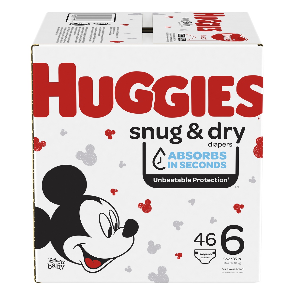 slide 1 of 1, Huggies Snug & Dry Diapers Size 6 Big Pack, 46 ct