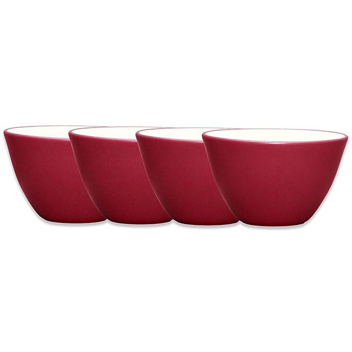 slide 1 of 1, Noritake Colorwave Mini Bowls - Raspberry, 4 ct