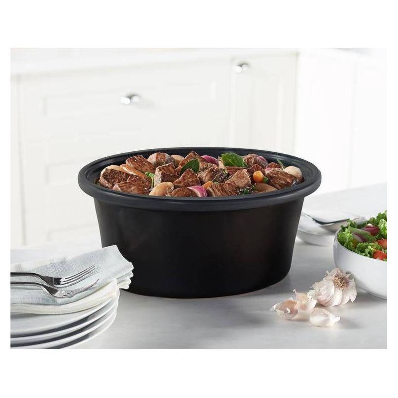 slide 7 of 12, Crock-Pot 7qt Cook & Carry Programmable Slow Cooker - Stainless Steel, 7 qt