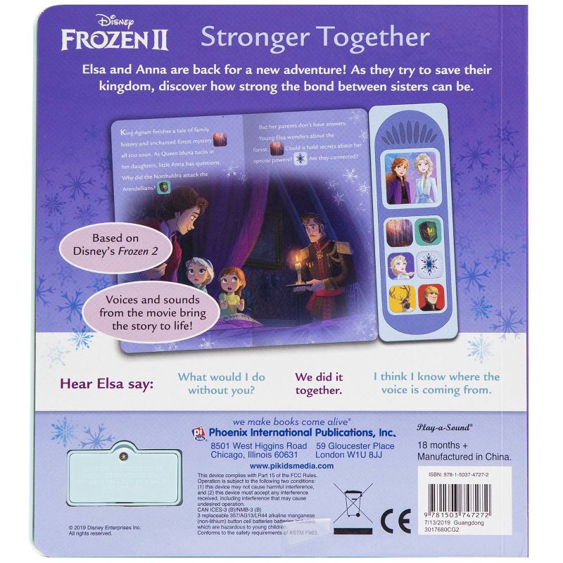 slide 4 of 4, Disney Frozen 2 Little Sound Book (Board Book), 1 ct