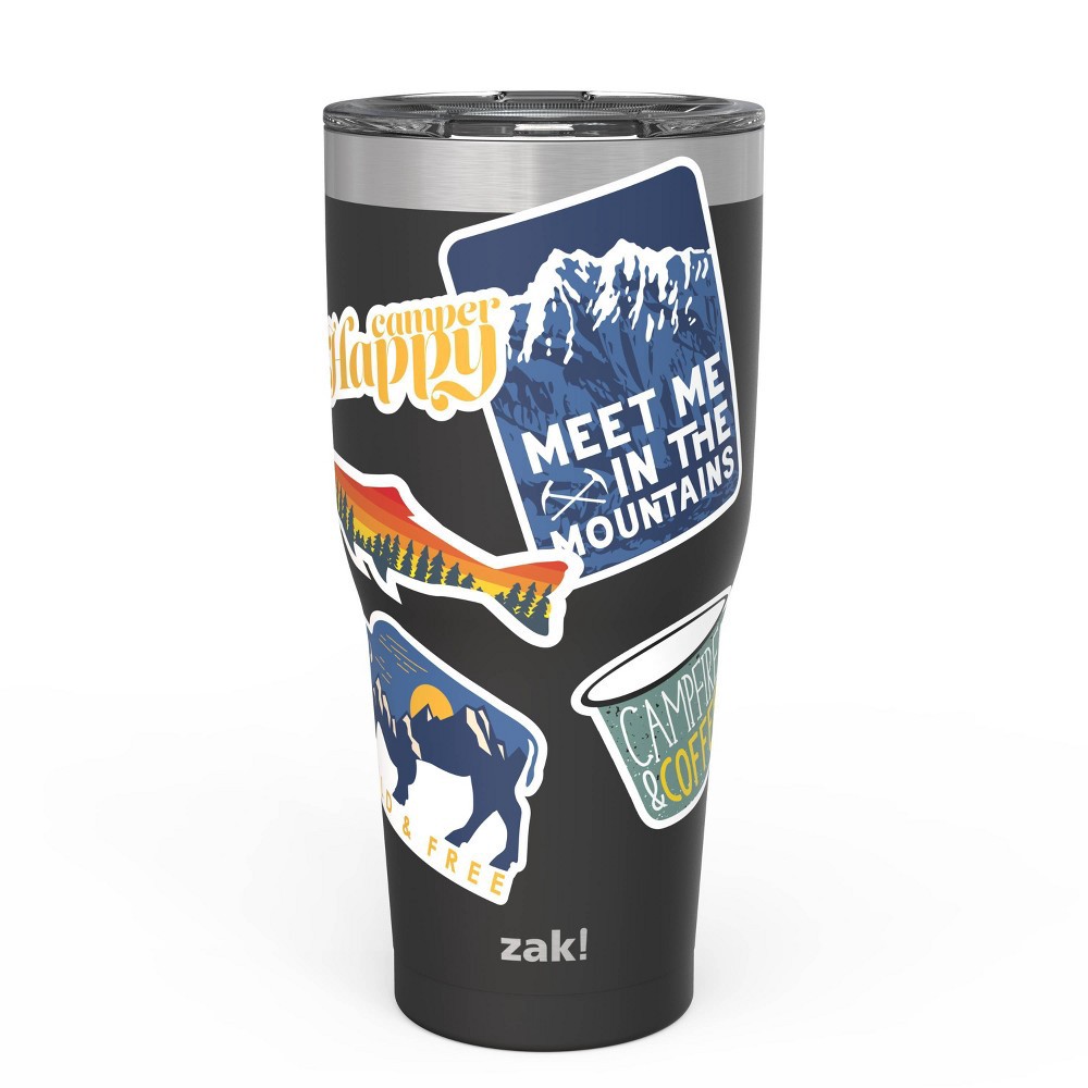 slide 2 of 3, Zak Designs Outdoors Vinyl Stickers 24pc, 24 ct