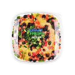 Crazy Fresh Taco Tray Dip - 2lb