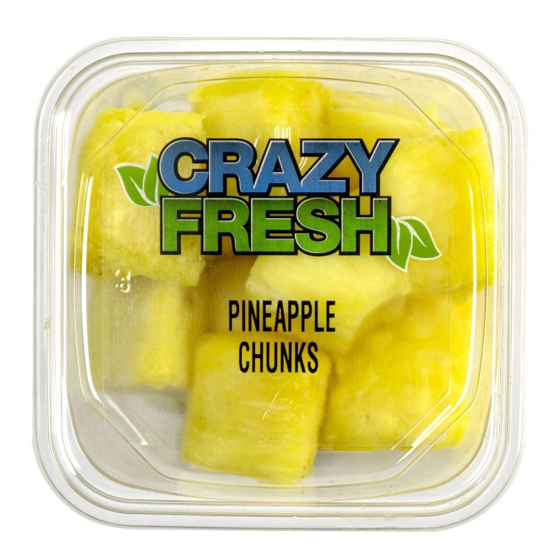 slide 1 of 3, Crazy Fresh Pineapple Chunks - 12oz, 16 oz