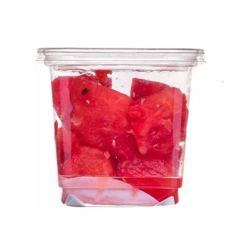 slide 2 of 3, Crazy Fresh Cut Watermelon Chunks - 12oz, 12 oz