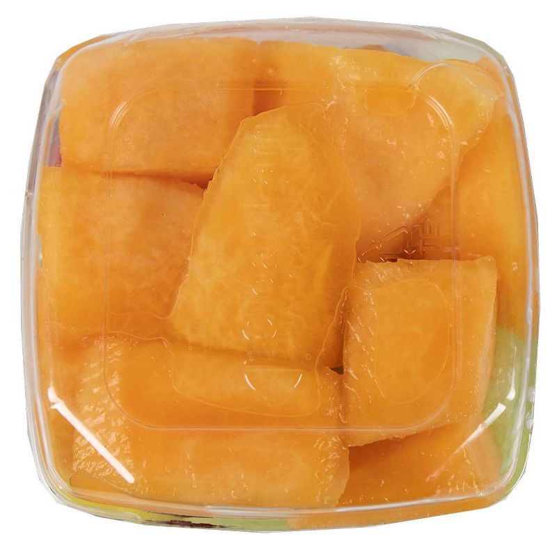 slide 3 of 3, Crazy Fresh Cut Cantaloupe Chunks - 12oz, 12 oz