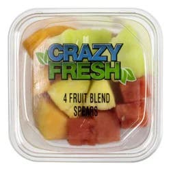 Crazy Fresh 4 Fruit Blend Spears - 15oz