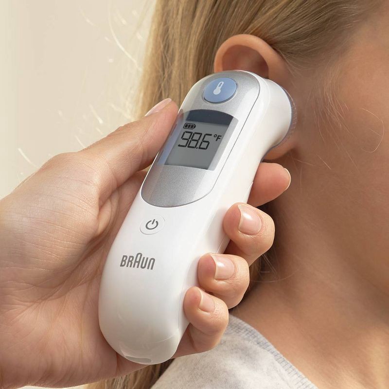 slide 4 of 7, Braun Thermoscan Ear Thermometer with ExacTemp Technology, 1 ct