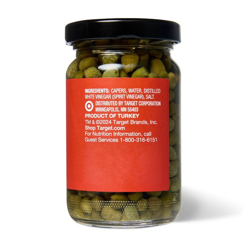 slide 3 of 3, Non-Pareil Capers - 3.5oz - Good & Gather™, 3.5 oz