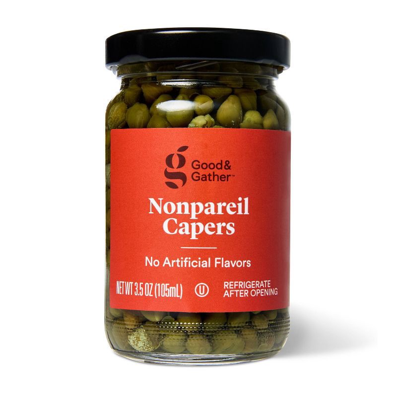 slide 1 of 3, Non-Pareil Capers - 3.5oz - Good & Gather™, 3.5 oz