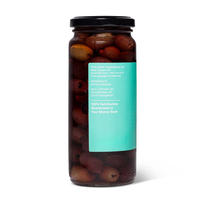 slide 2 of 3, Greek Pitted Kalamata Olives - 6.5oz - Good & Gather™, 6.5 oz