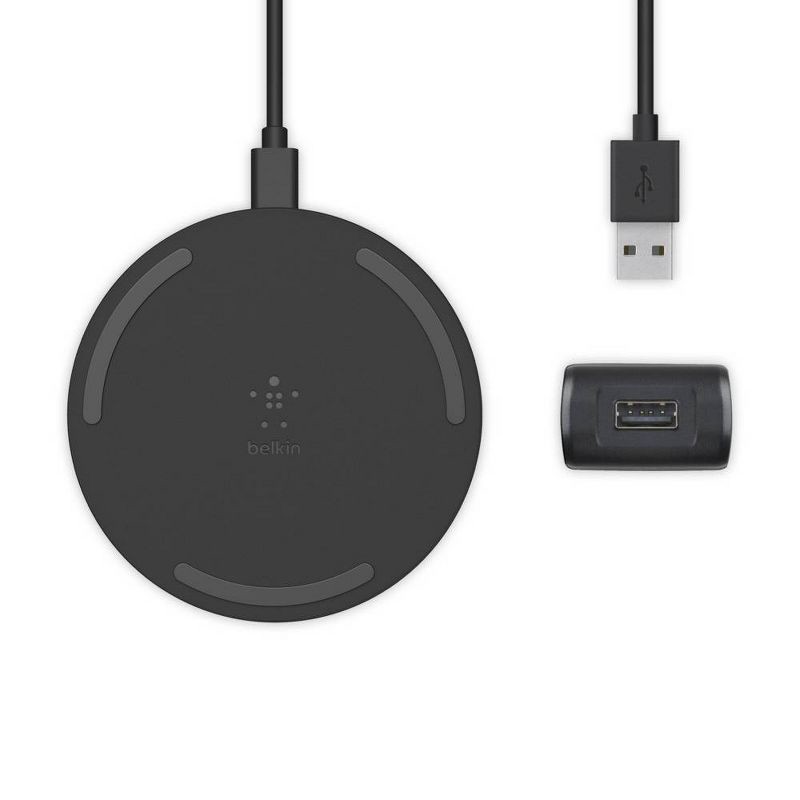 slide 1 of 1, Belkin BOOSTUP 10W Qi Wireless Charging Pad - Black, 1 ct