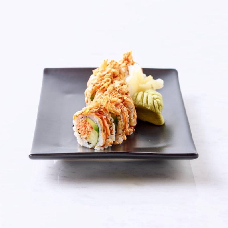 slide 2 of 4, Hissho Sushi Krispy Krab Roll - 7oz, 7 oz