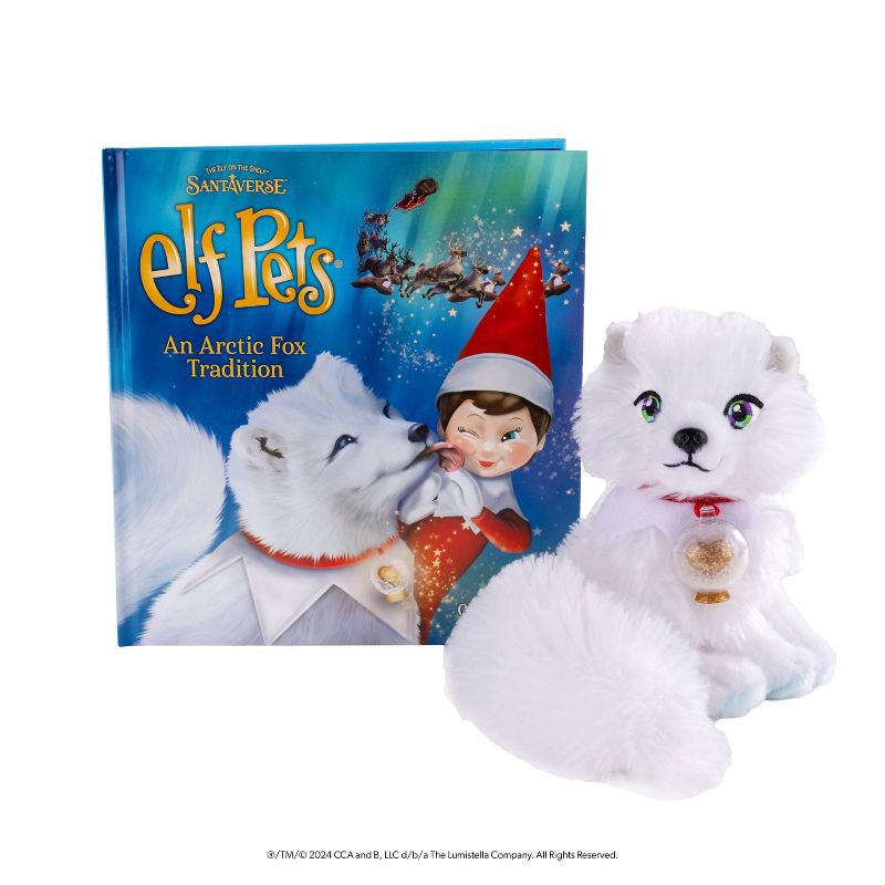 slide 2 of 9, Elf on the Shelf Elf Pets: An Arctic Fox Tradition, 1 ct
