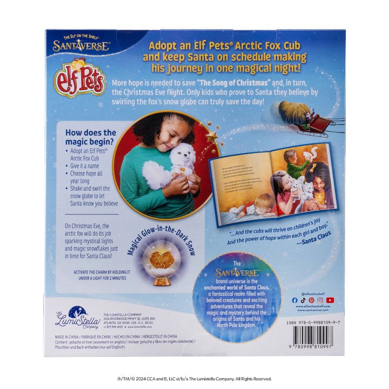 slide 8 of 9, Elf on the Shelf Elf Pets: An Arctic Fox Tradition, 1 ct